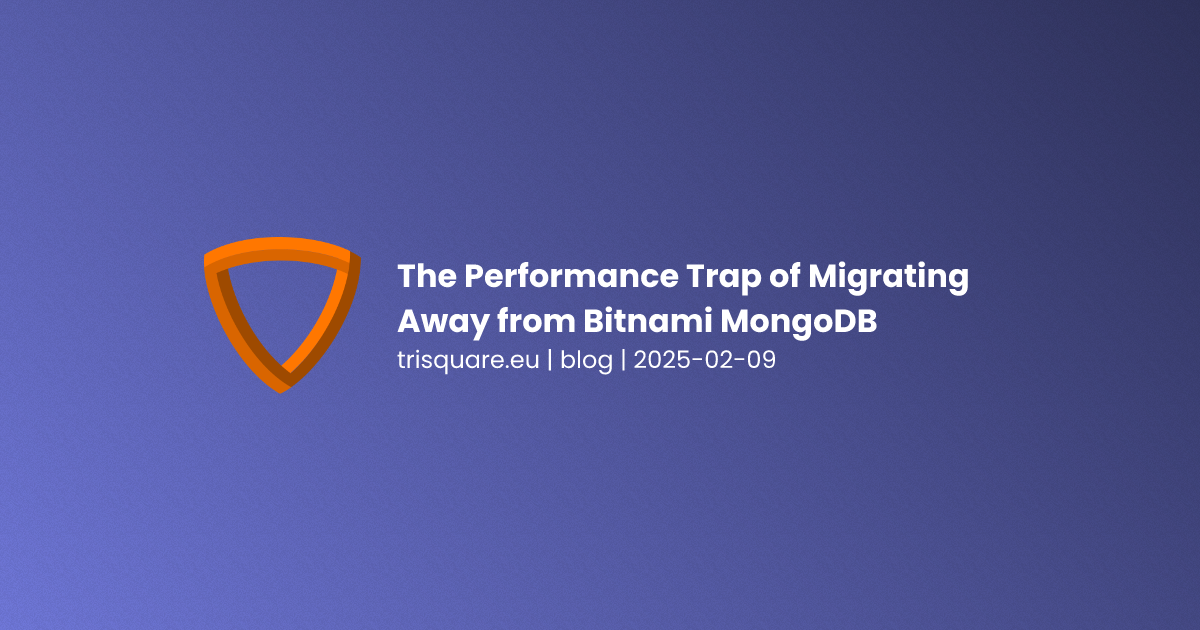 The Performance Trap of Migrating Away from Bitnami MongoDB